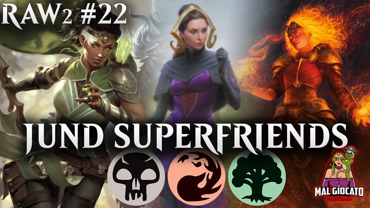 💀🔥🌳IL TRIO PIÙ SEXY DELLO STANDARD 🥩RAW S2 EP22 JUND SUPERFRIENDS CONTROL MAGIC ARENA ITA STANDARD