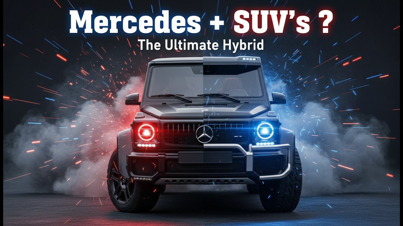 Mercedes AMG Vision Built a 6 Door G Class and It's Terrifying Concept