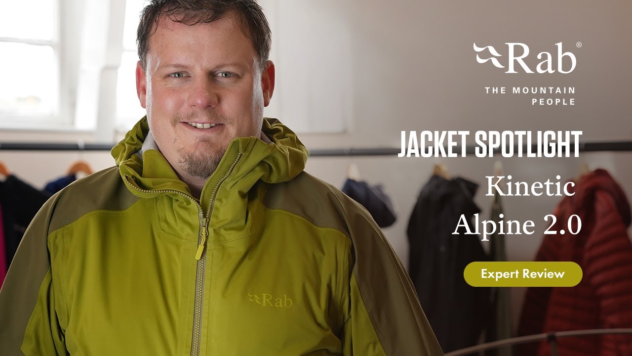 Matt's favourite jacket - Rab Kinetic Alpine 2.0 Review 2024