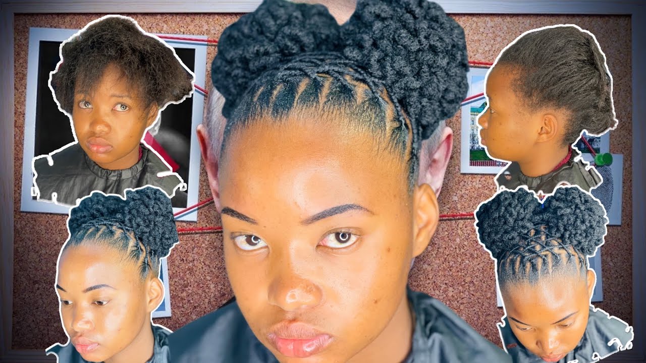 This is what happens 🙆‍♂️ when you start Afro hair as dreadlocks 