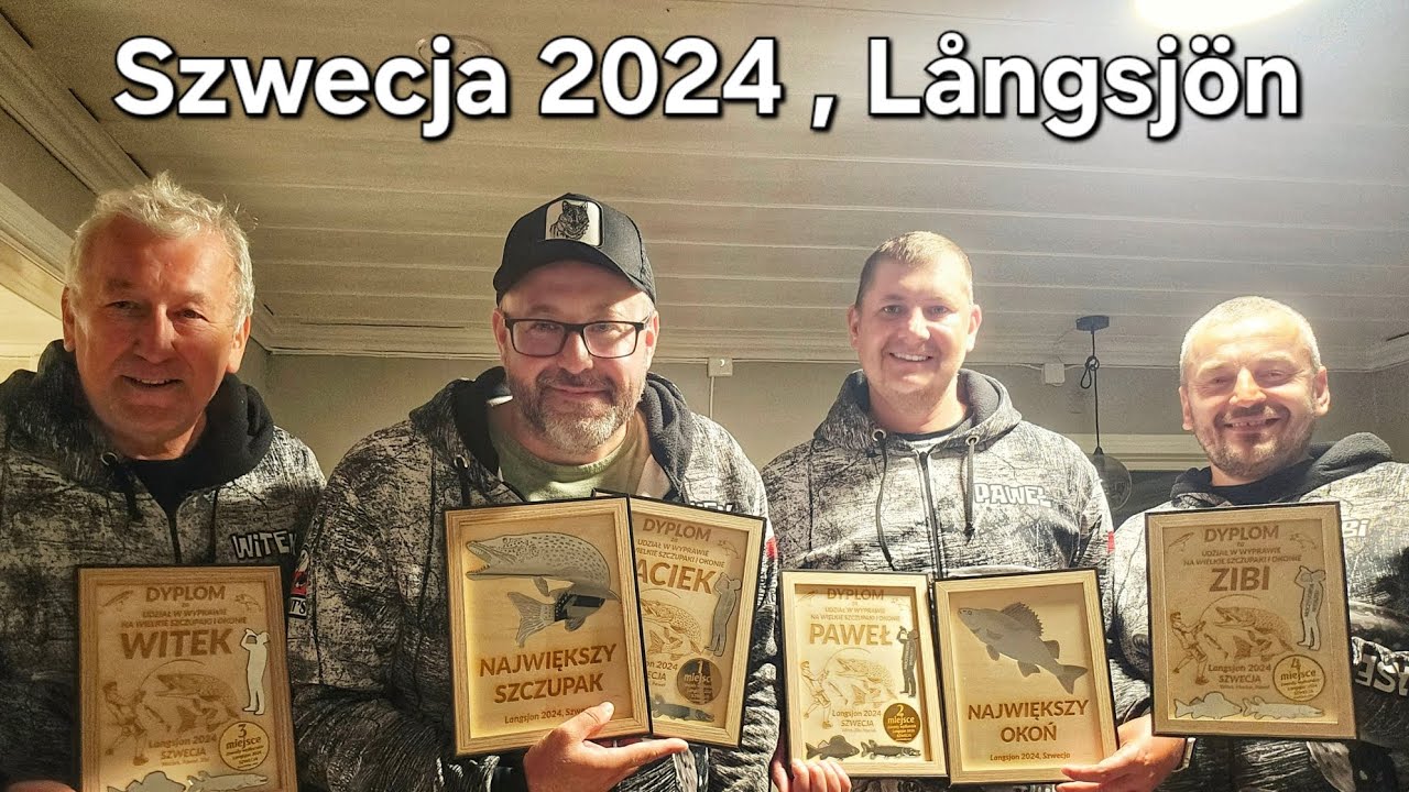 Wyprawa na Szczupaki i okonie Langsjon 2024 , Szwecja