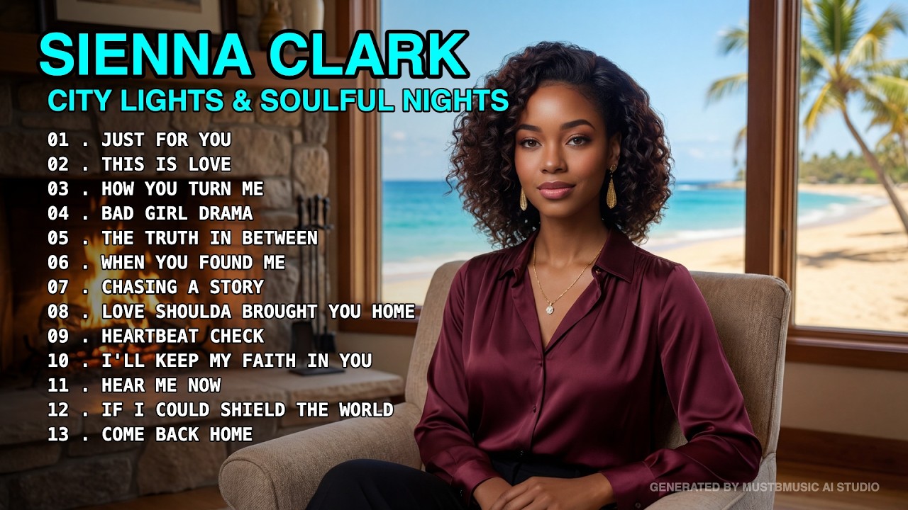 Sienna Clark - City Lights & Soulful Nights (Official Audio) | Smooth 13Track R&B & Soul Album