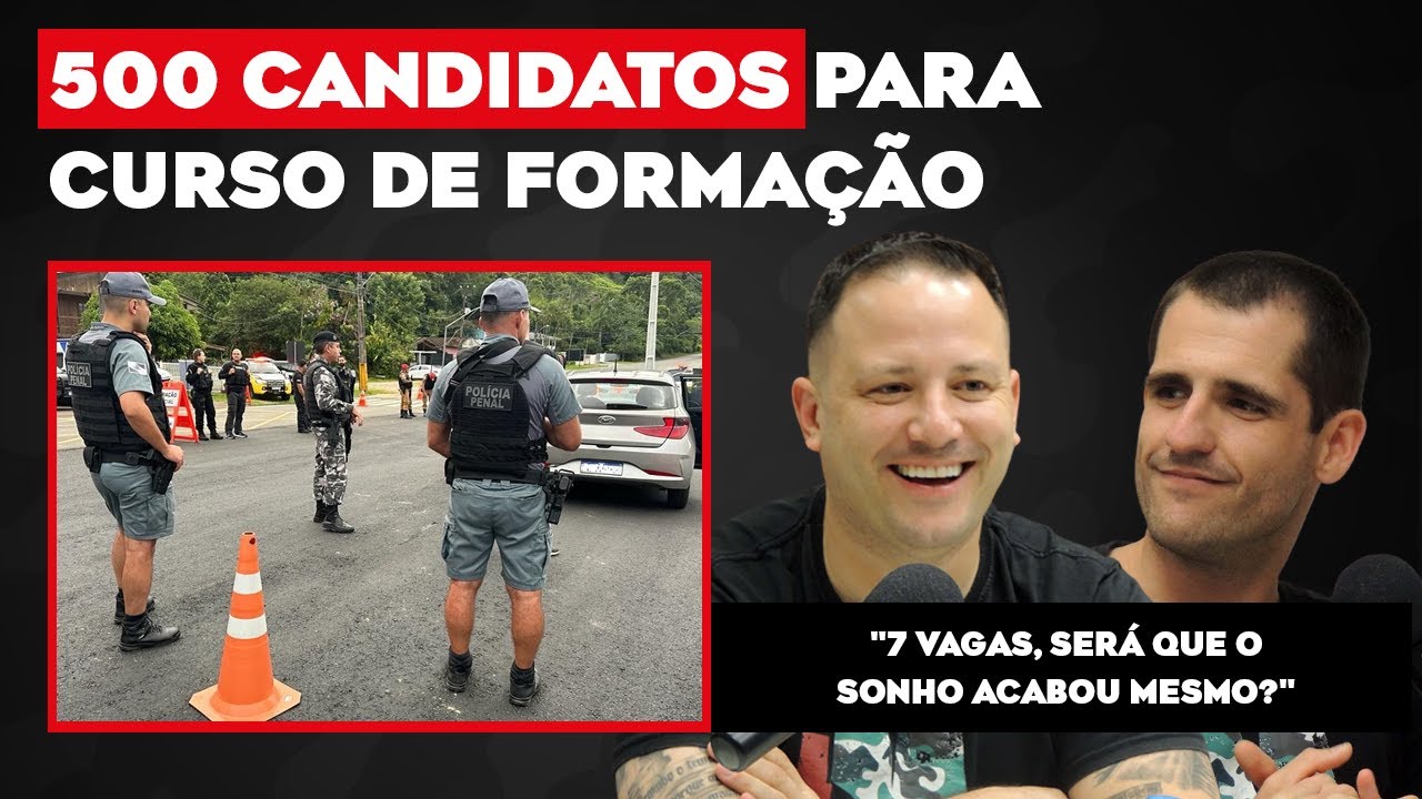 CONCURSO POLÍCIA PENAL DO PARANÁ PODE CONVOCAR ATÉ 500 CANDIDATOS