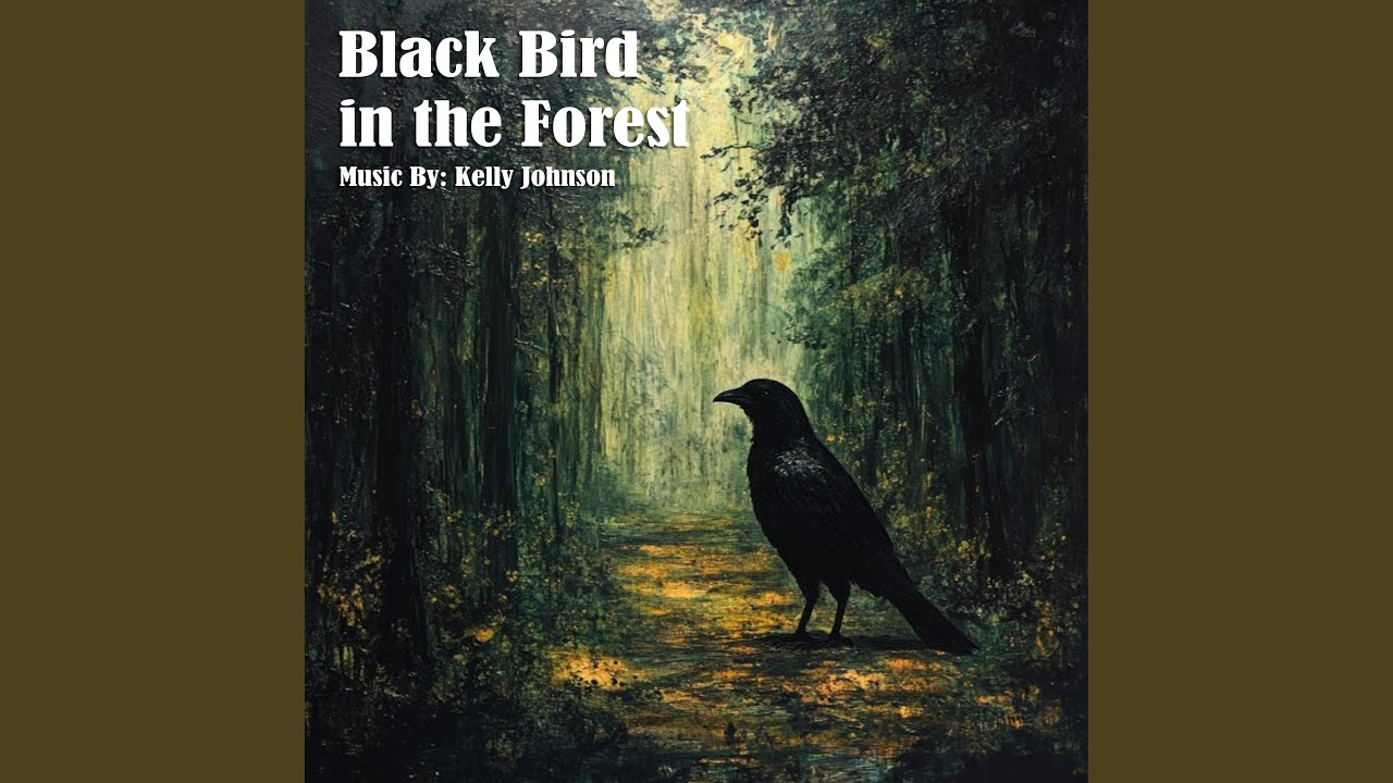 Black Bird in the Forest