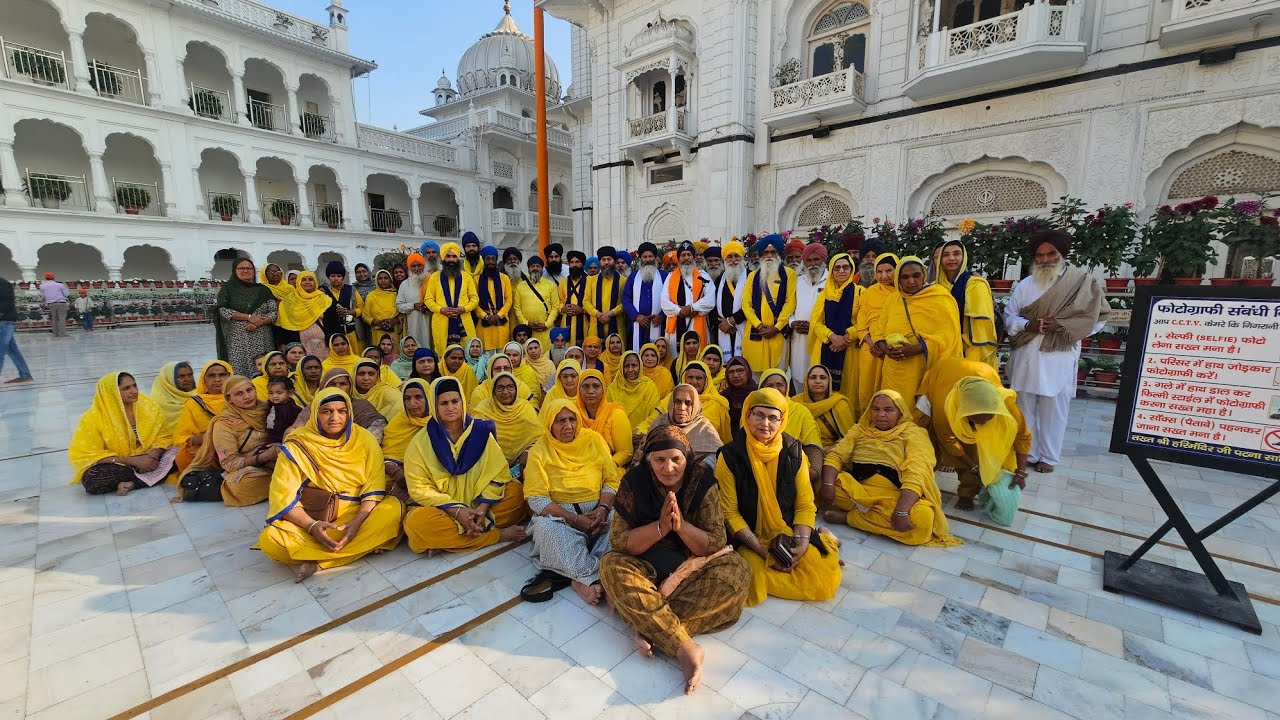 ਸੰਗਤਾਂ ਨਾਲ ਵਿਚਾਰ ਚਰਚਾ ਕਰਦੇ ਹੋਏ ਸੰਤ ਬਾਬਾ ਅਮਰੀਕ ਸਿੰਘ ਜੀ ਸ਼ਾਦੀਹਰੀ ਵਾਲੇ