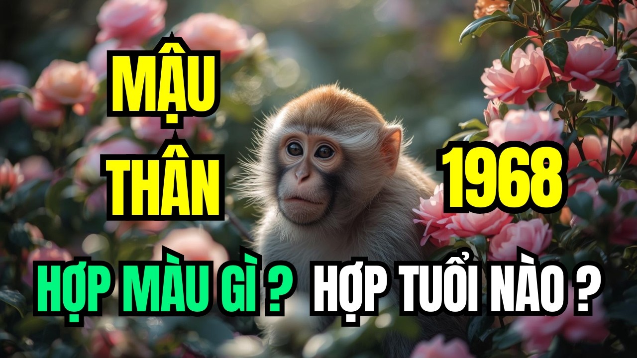 Mậu Thân 1968, Mệnh Đại Trạch Thổ. Hợp Màu Nào, Kỵ Màu Nào. Hợp Tuổi Nào theo ứng dụng thực tế