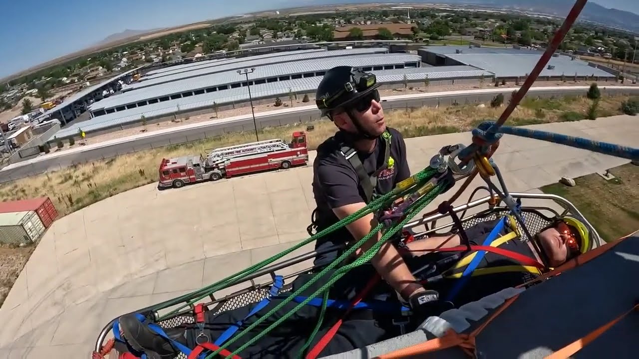 High Angle Rope Rescue: A Basic Operational Sequence
