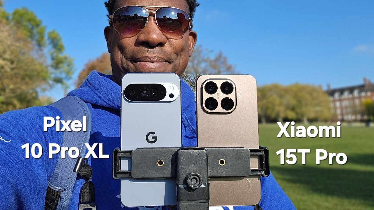 Тест камеры Xiaomi 15T pro против Pixel 10 Pro XL.