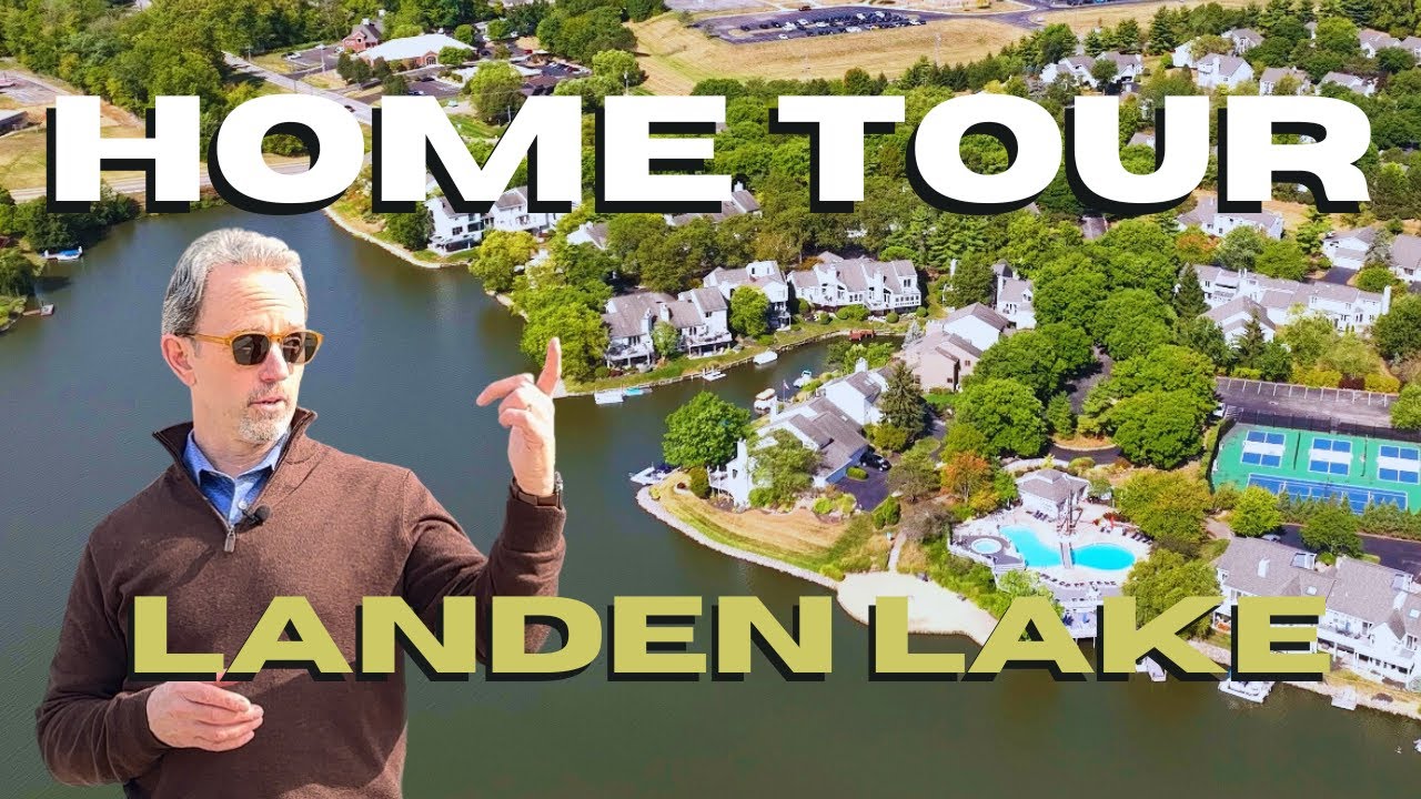 Stunning 3 Bedroom 3.5 Bath Home Tour in Sailboat Pointe on Landen Lake | Maineville Real Estate