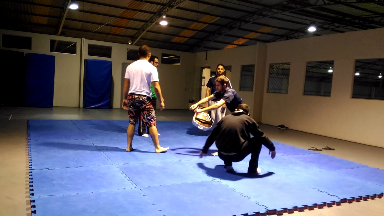 Minha primeira aula de MMA