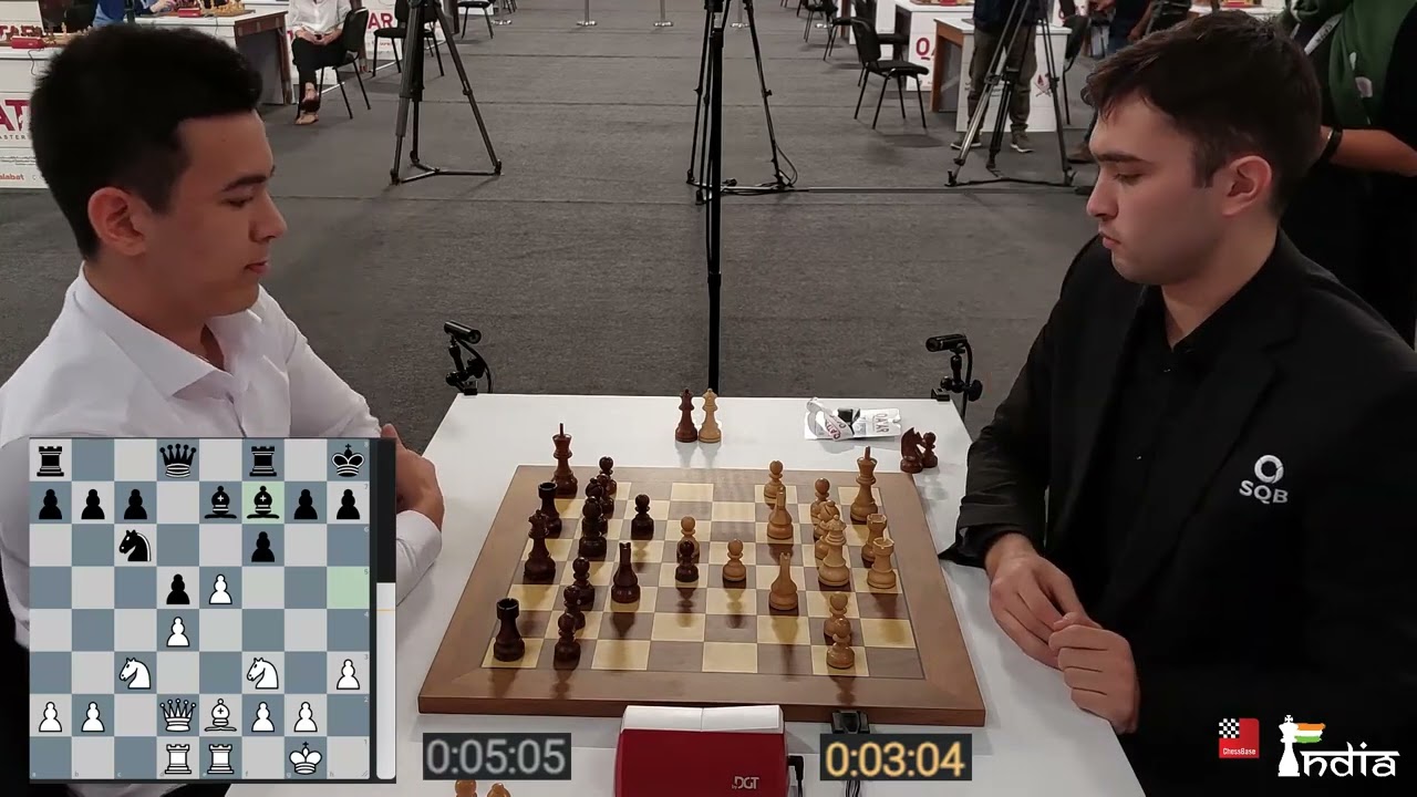 Battle of the Nodirbeks: Yakubboev vs Abdusattorov | Qatar Masters 2023 Play-Off 2