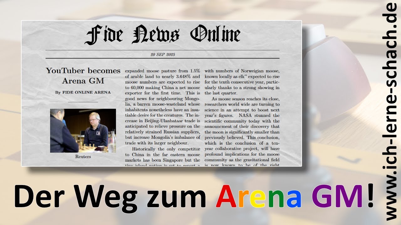 Mein Weg zum Arena Großmeister! (Teil 0001)