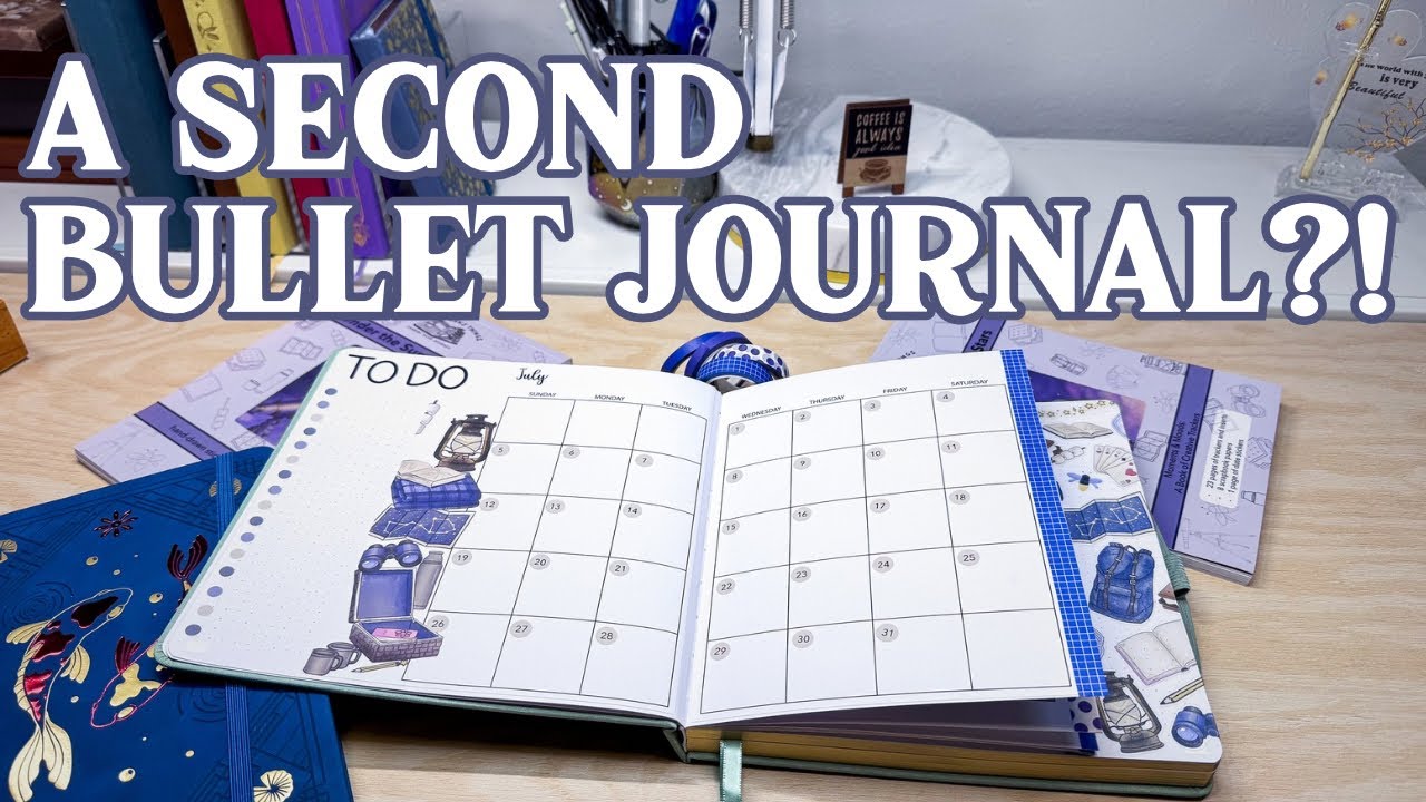Setting Up a NEW Bullet Journal (It's Basically a Planner) [July 2026]