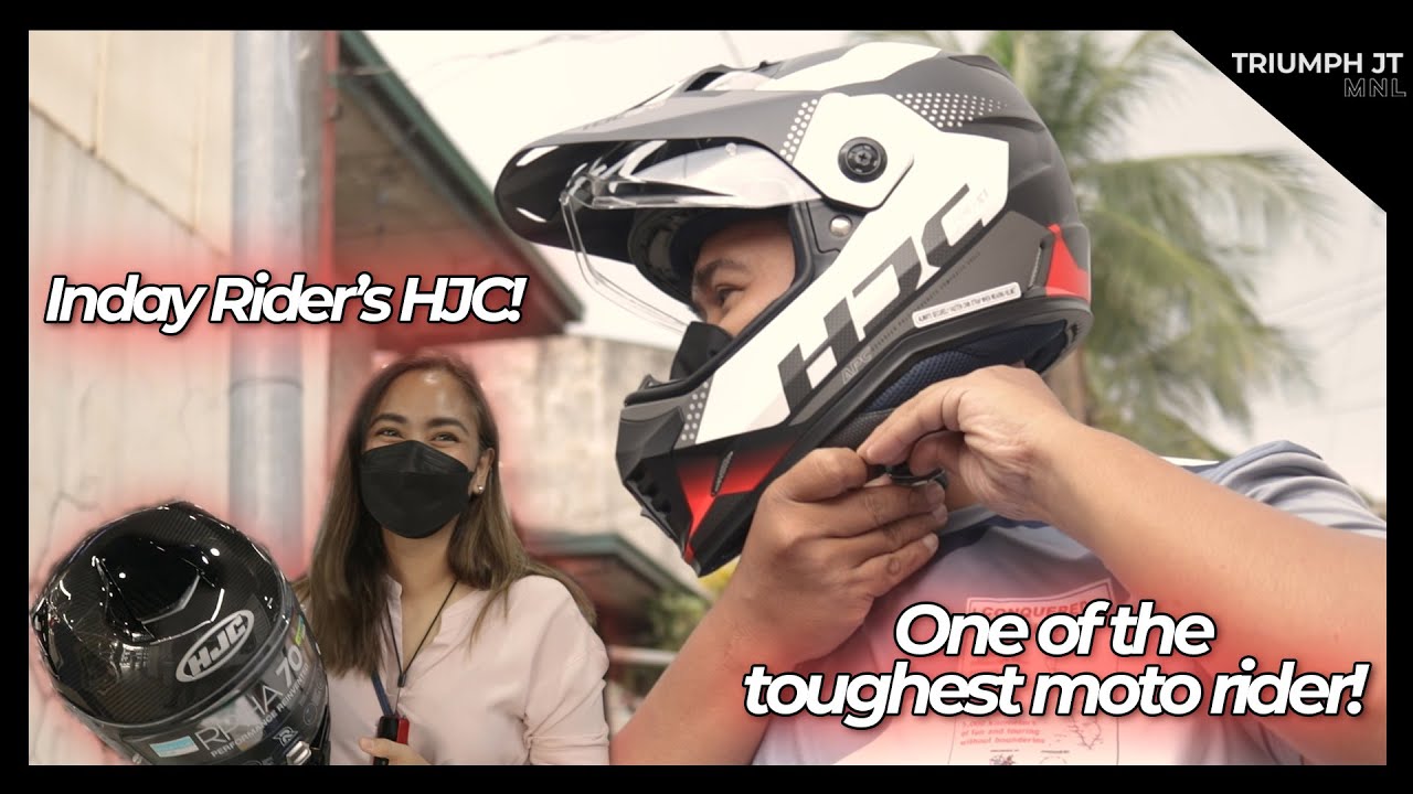 Oliver Navarro & Inday Rider visits Triumph JT MNL!
