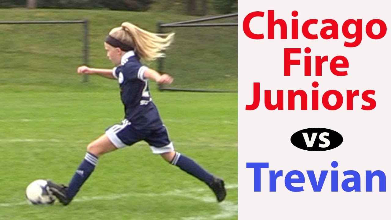 U10 Girls Soccer Game Highlights: Chicago Fire Juniors City U10 vs Trevian SC U10 [2021]