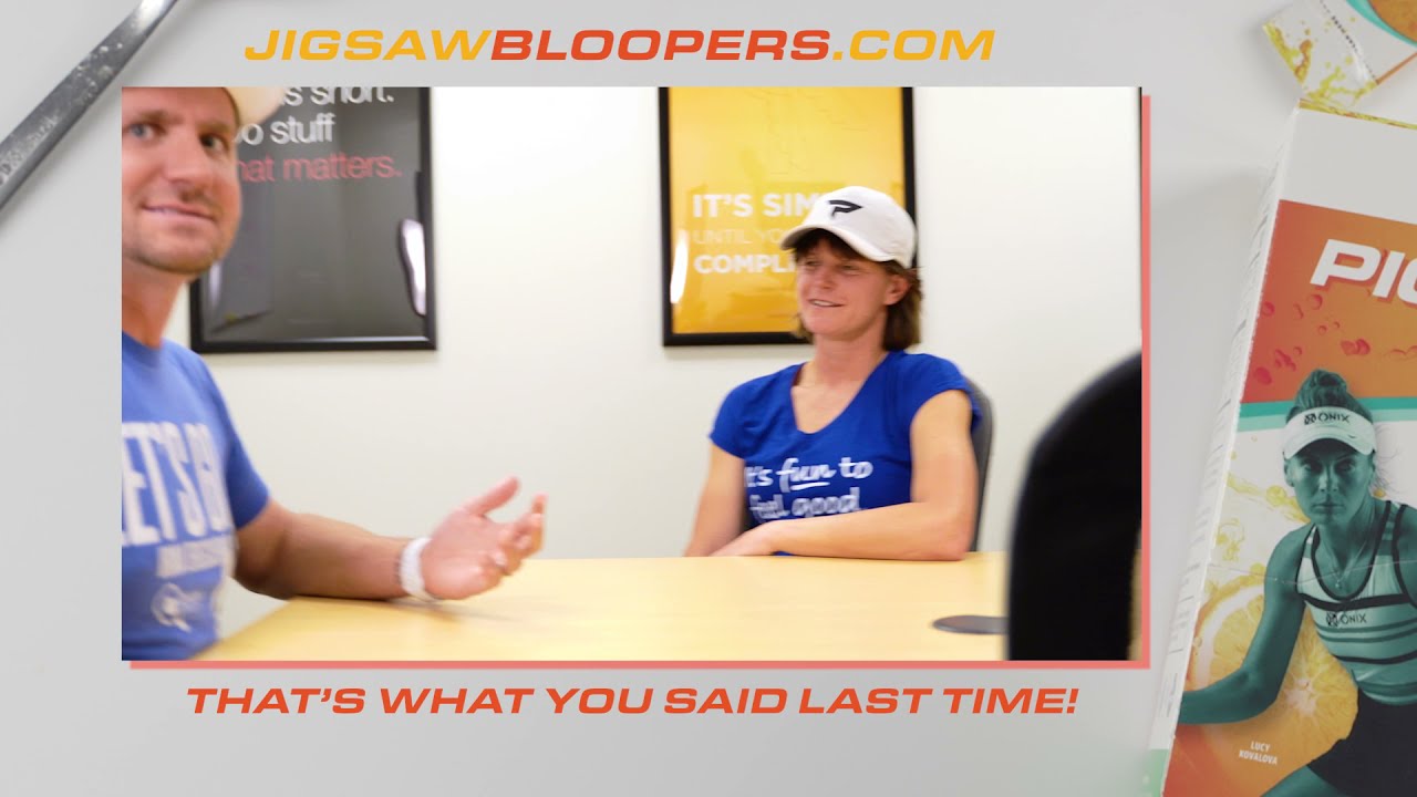 Jigsaw Pickleball Bloopers #7 | Irina Tereschenko