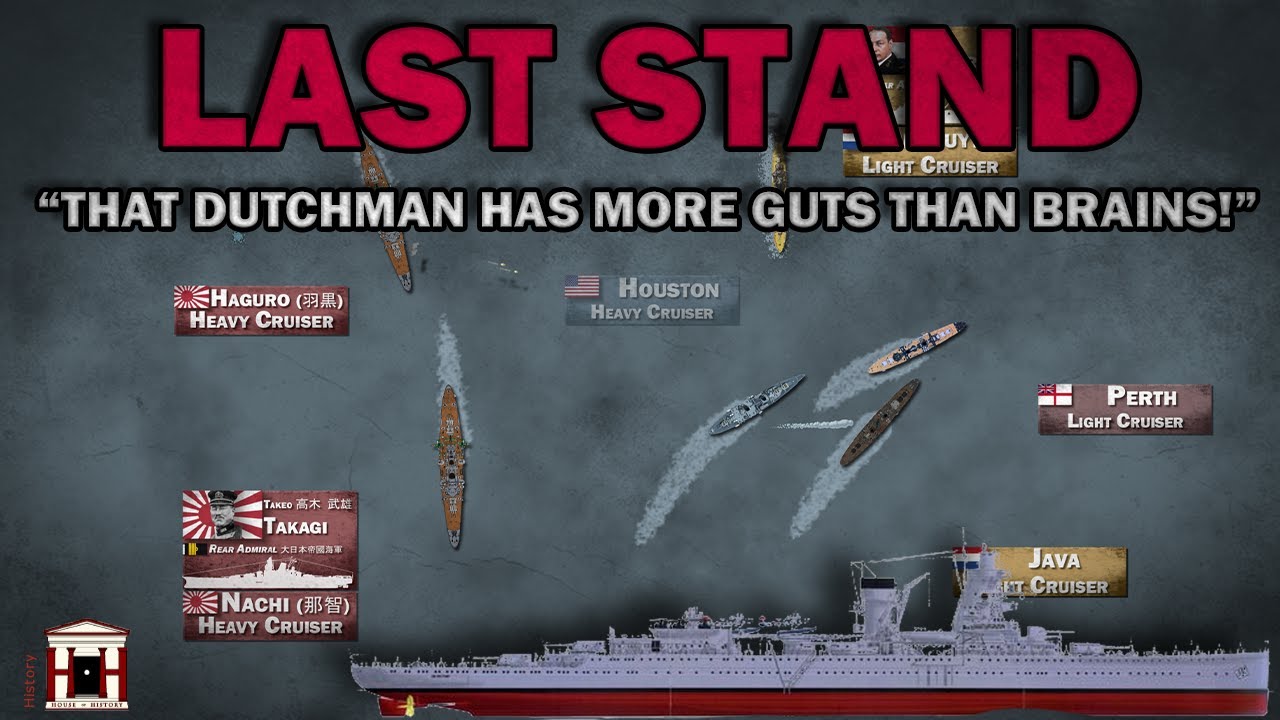 Destruction of the Dutch Navy: Battle of the Java Sea, 1942 - Animated