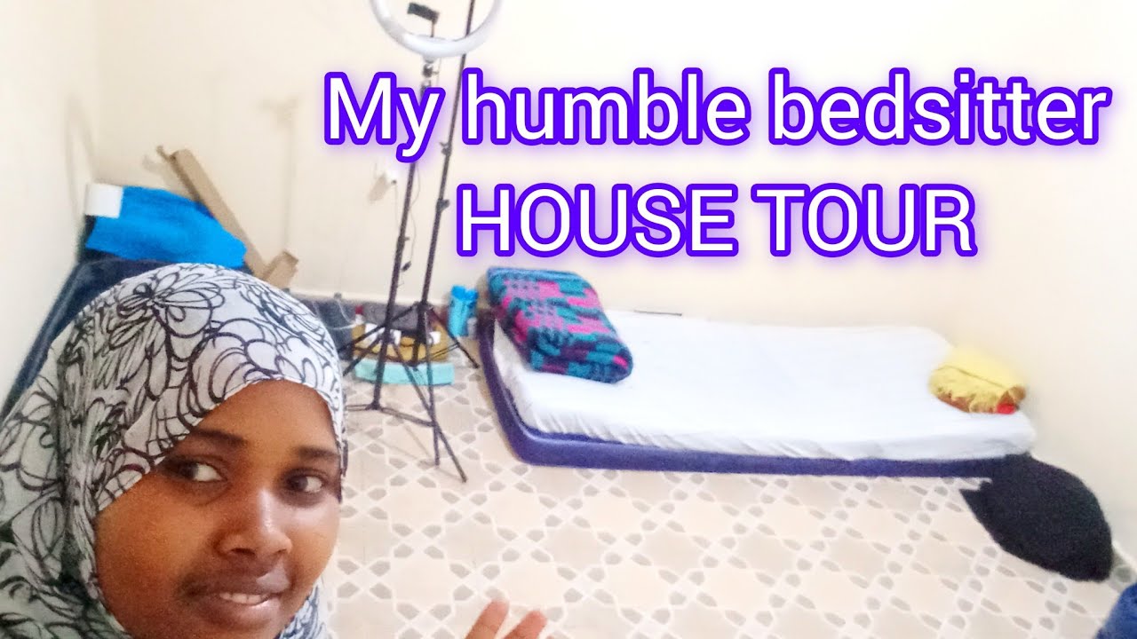 BEDSITTER OF A HUSTLER STARTING LIFE/ HOUSE TOUR/ HUMBLE BEGINNINGS 