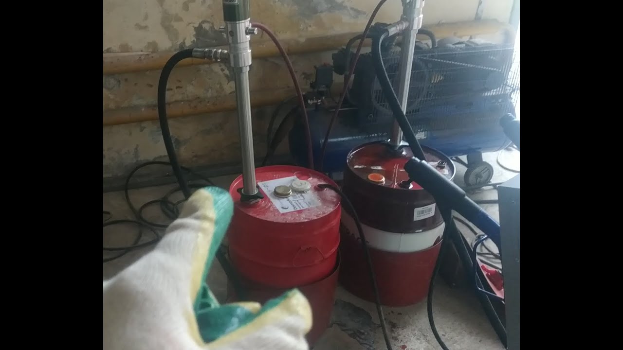 Проблемы с бочковыми пневматическими насосами от завода Протон. Пенополиуретан. Полимочевина.