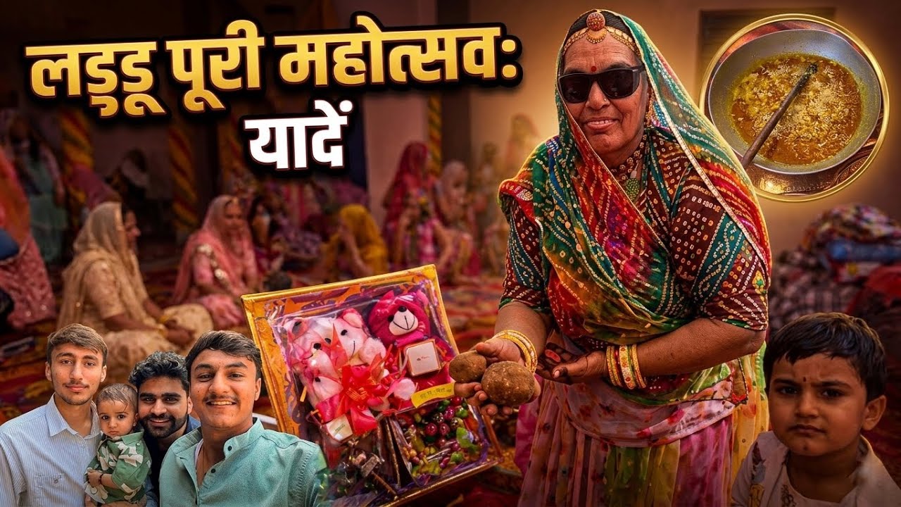 Ladoo Puri Function 🎉 | Full Family Celebration Vlog | Function Masti