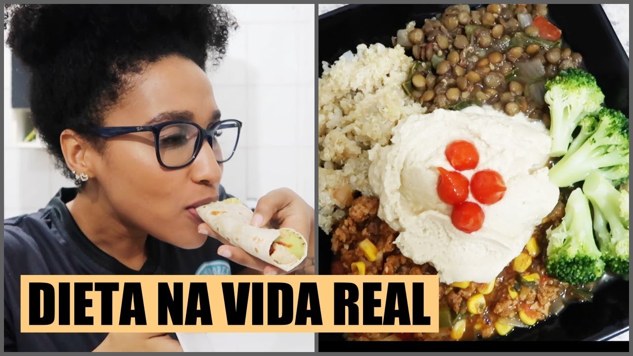O QUE EU COMO EM UM DIA PARA EMAGRECER #monatododia 06