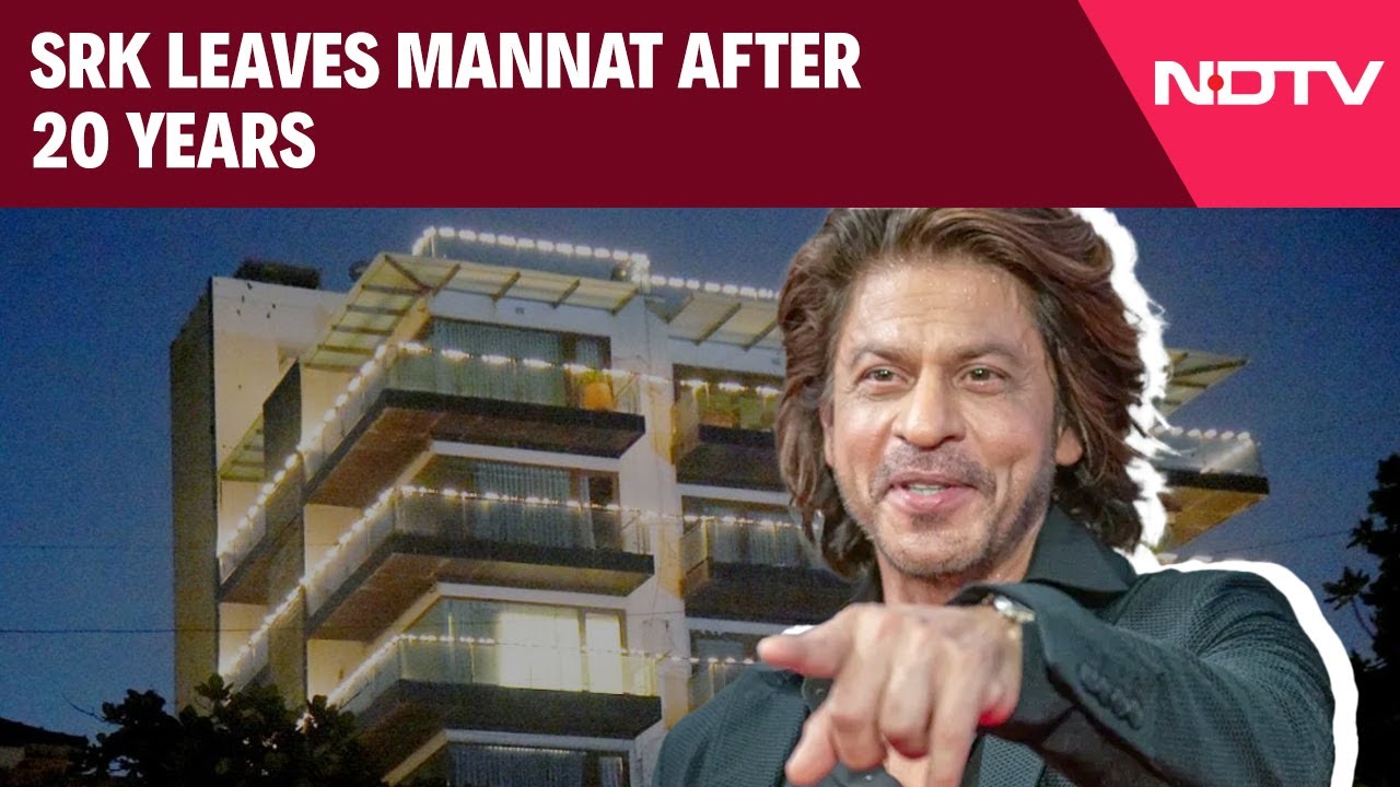SRK Mannat | Bollywood Superstar Shah Rukh Khan To Leave Mannat; To Stay In Puja Casa Temporarily