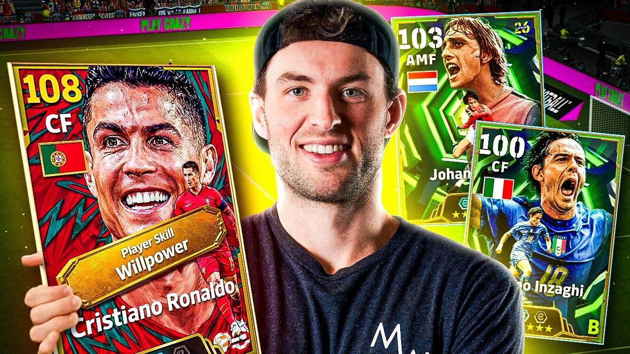 Эпический Криштиану Роналду SIUUU x Attacking Surge Croyff + Inzaghi на eFootball 🔥