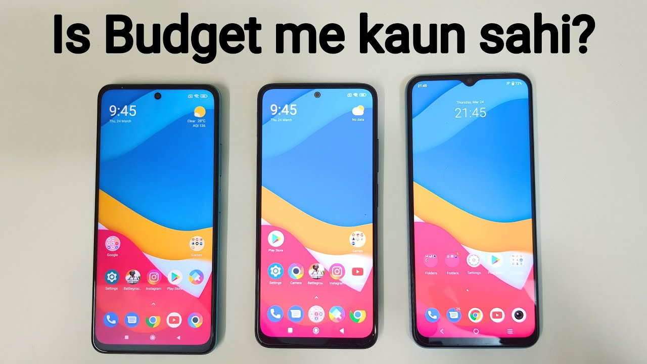 Poco M4 Pro 5G vs Poco M4 Pro 4G vs VIVO T1 - Which Phone to Buy?