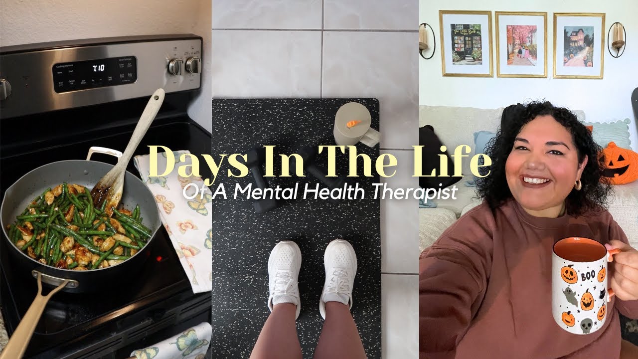 Days In The Life Of A Mental Health Therapist | tips for new therapists, fall prep, self-care