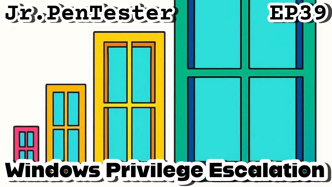 Windows Privilege Escalation | Jr.PenTester EP39 | TryHackMe Privilege Escalation For Beginners