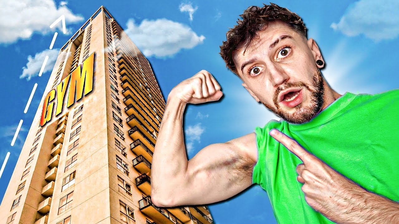 MOJE POSILOVNA JE MASIVNÍ... a moje svaly taky, lol