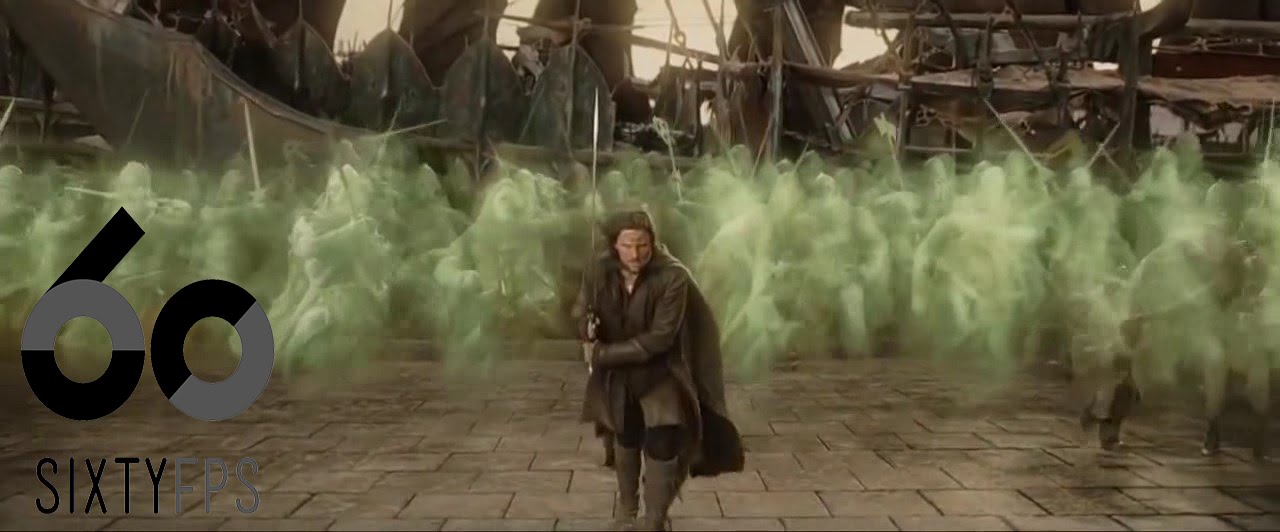 [60FPS] Lord of the Rings Ghost Army Scene 60FPS HFR HD