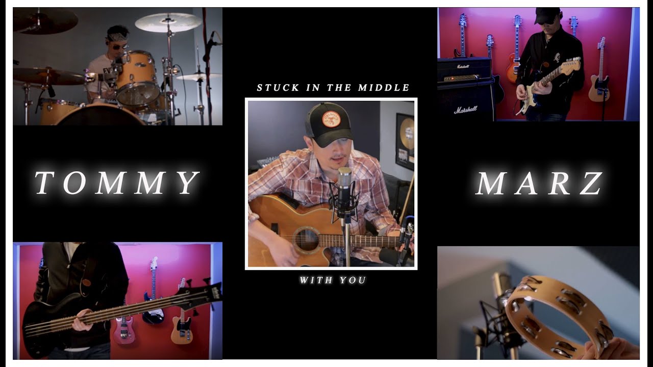 Stealers Wheel - Stuck In The Middle With You | Cover by Tommy Marz