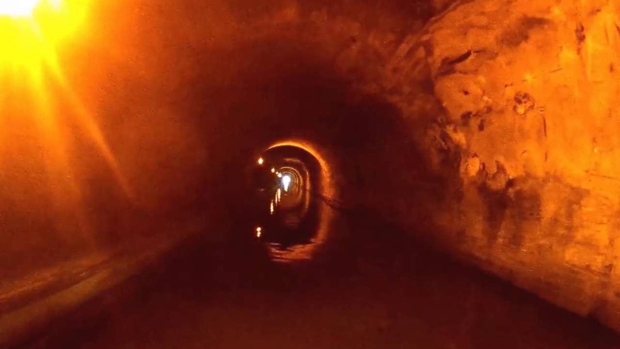 Canal Marne au Rhin Arzviller & Niderviller tunnels going west 2306 mt & 475 mt