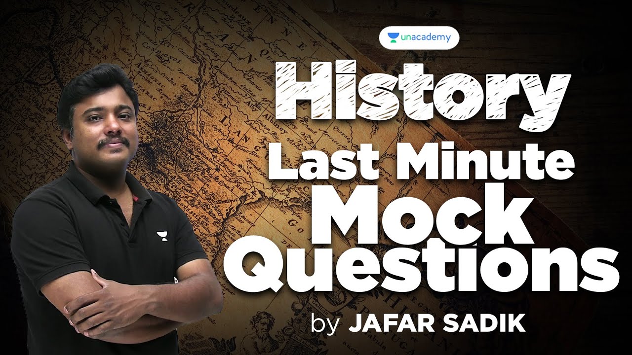 History - Last Minute Mock Questions | Jafar Sadik | Kerala PSC