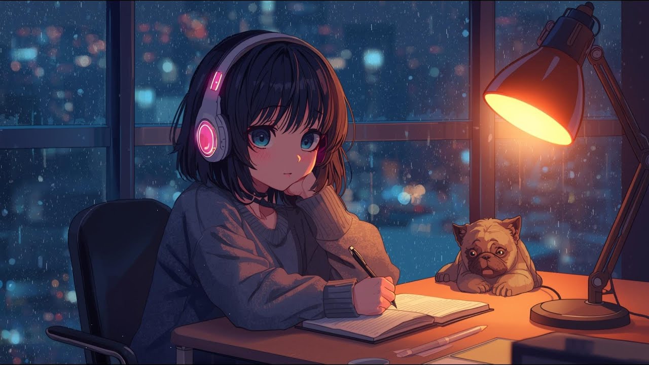 Relaxing Rain & Piano 😴 Sleep Music for Study, Stress and Anxiety Relief