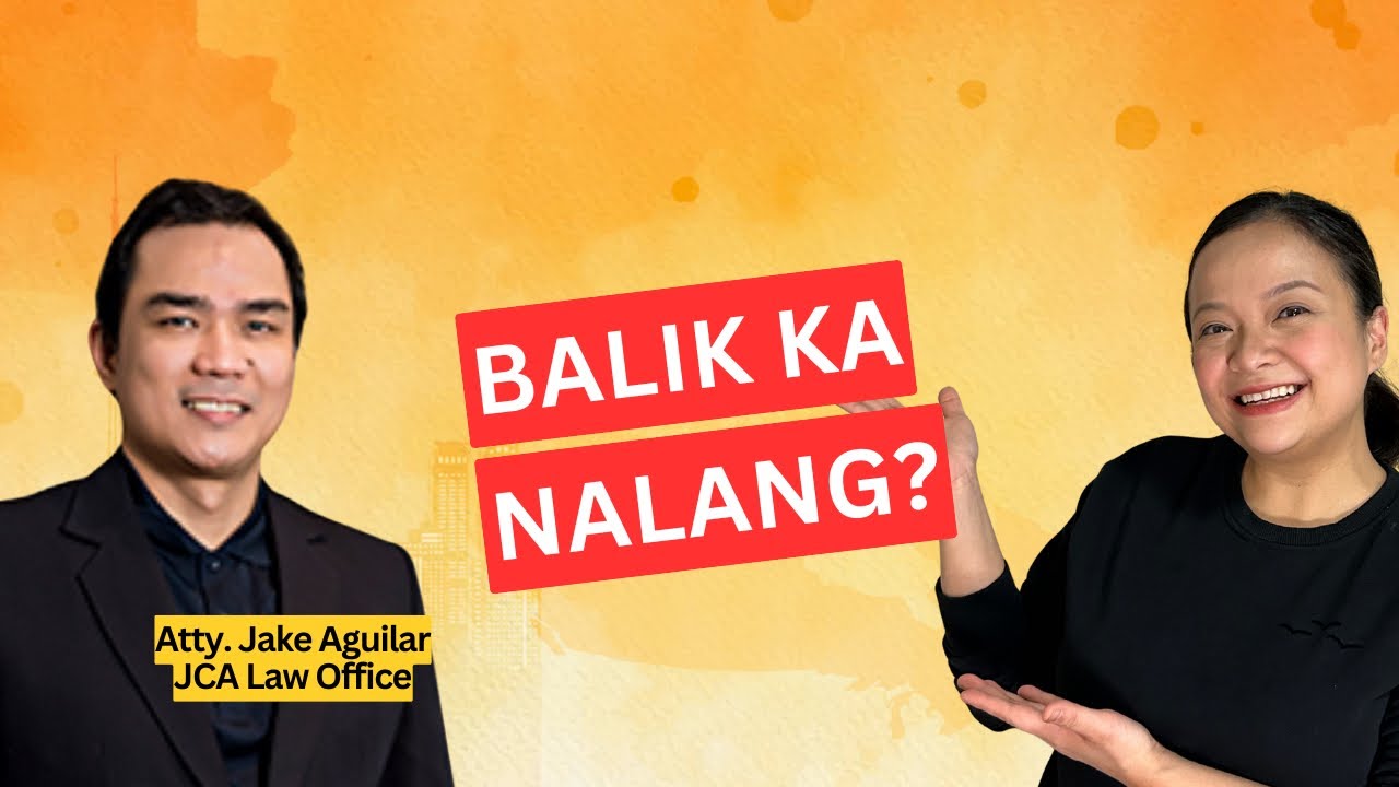 Kung mapapauwi ng Pilipinas, pwede naman bumalik ulit sa Canada!