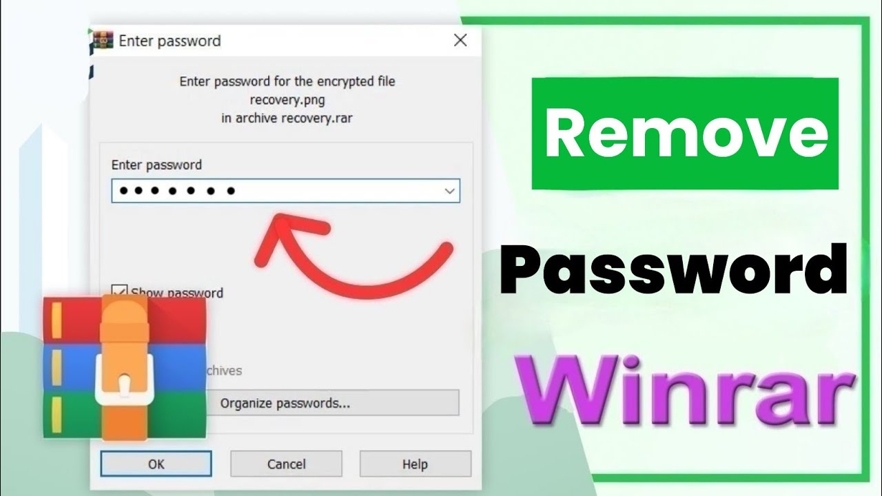 REMOVE PASSWORD FROM WINRAR FILES (2025)