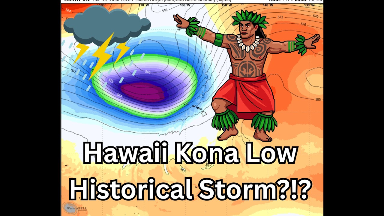 Historical Hawaii Storm Incoming?!?