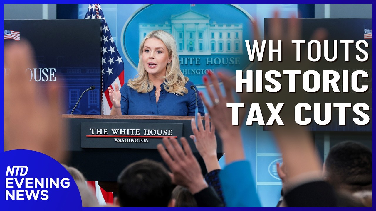 WH Touts &lsquo;Historic Tax Cuts&rsquo;; Bessent Presses &lsquo;Operation Economic Fury&rsquo; | NTD Evening News (Apr. 15)