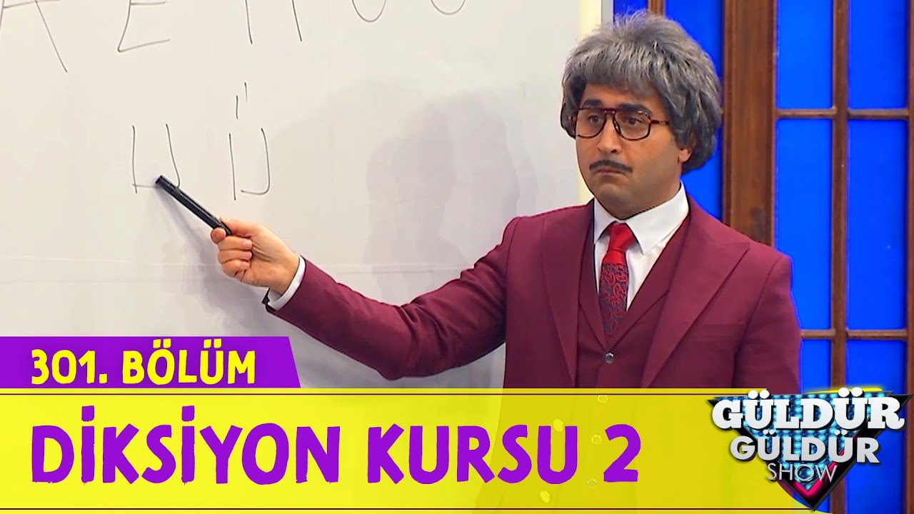 Diksiyon Kursu 2 - 301.Bölüm (Güldür Güldür Show)