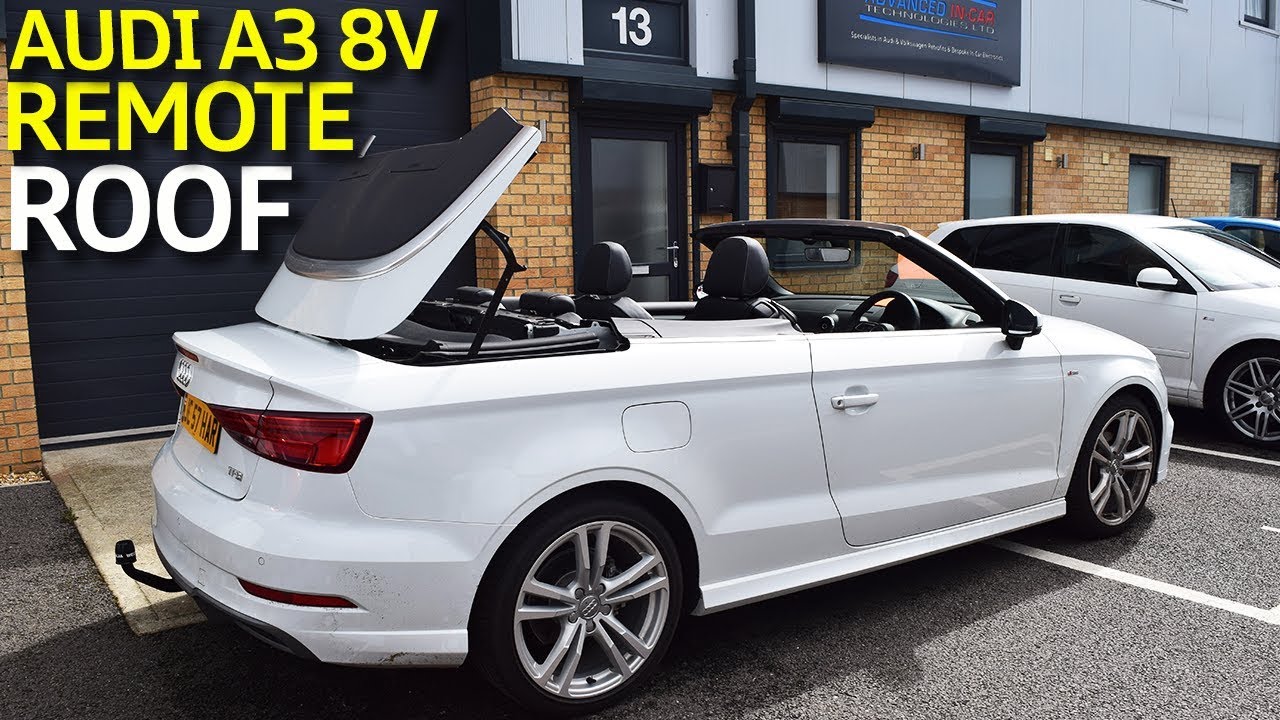 Audi A3 8V Cabriolet Remote Roof Open & Close Kit