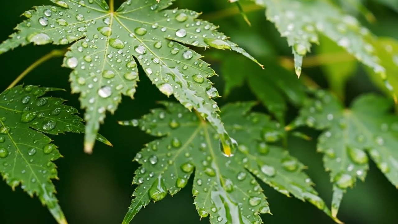 3 Hour | Spiritual Rain Meditation | Insomnia | Study | Focus | Spa | Calming Background Ambience