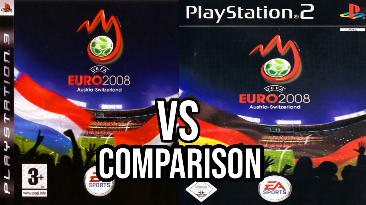 FIFA Uefa Euro 2008 PS3 Vs PS2