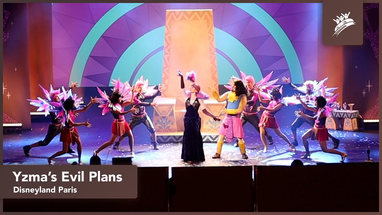 Yzma's Evil Plans SPECIAL SHOW at Disneyland Paris Soirée Halloween (2022)