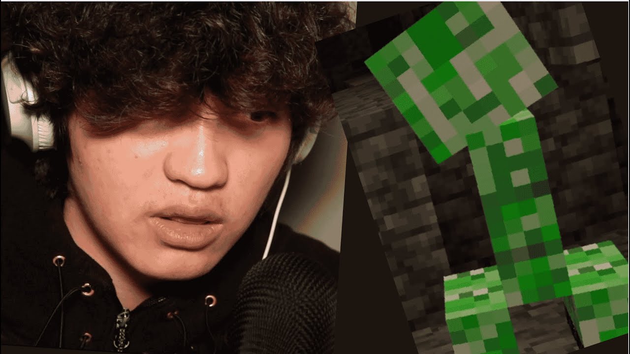 ASMR Minecraft (I almost died lol)
