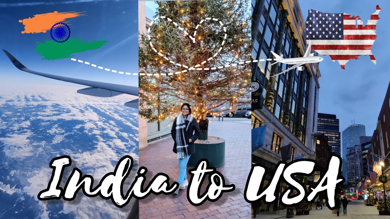 INDIA to USA Vlog | 2021 Student Travel Vlog | Boston | Northeastern University
