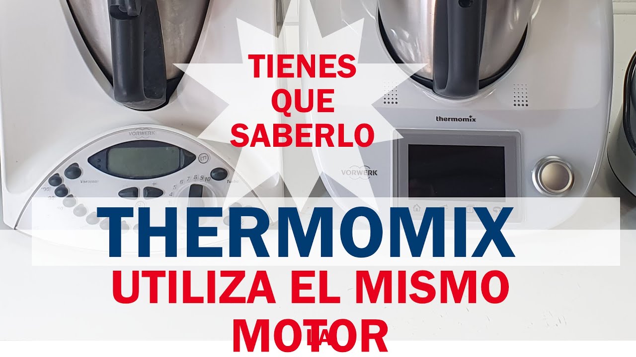 LOS MOTORES DE LA THERMOMIX TM31 M5 Y TM6