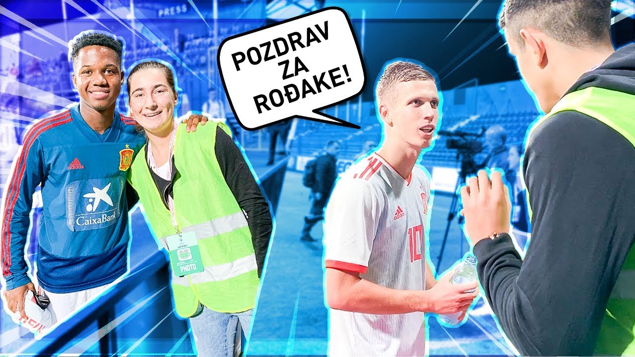 *FATI I OLMO* CRNA GORA - ŠPANIJA U21 VLOG! *pozdravio nas je!*