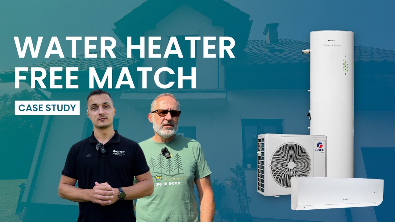 NOWOŚĆ 2025: Water Heater Free Match - GREE Case study